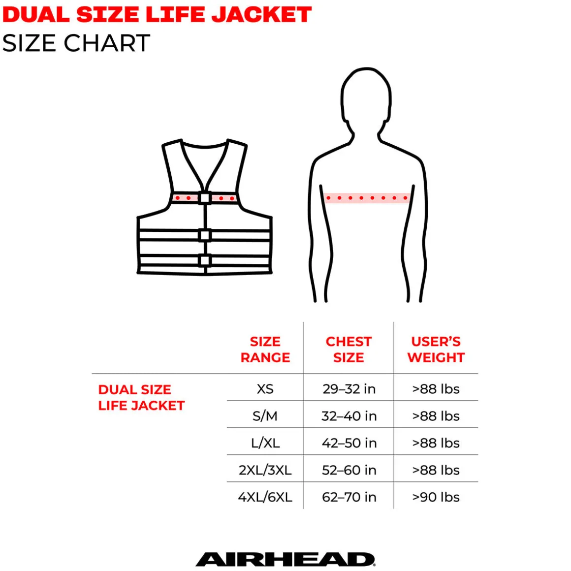 Bolt Life Jacket Vest | Child-Adult