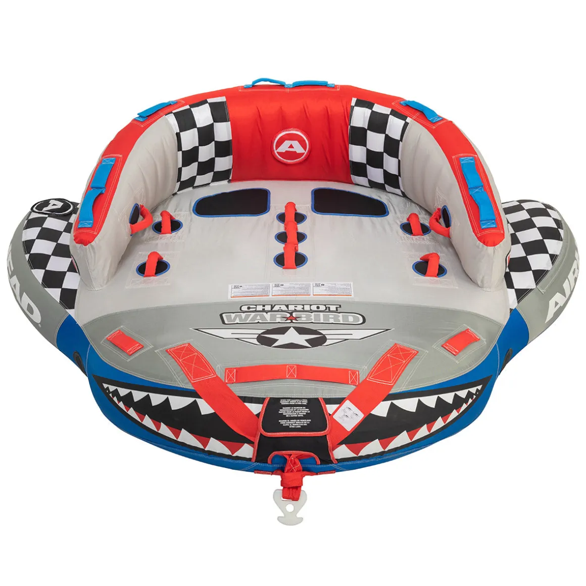 Chariot Warbird 2 | 1-2 Rider Towable Tube for Boating