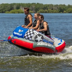 Chariot Warbird 3 | 1-3 Rider Towable Tube for Boating