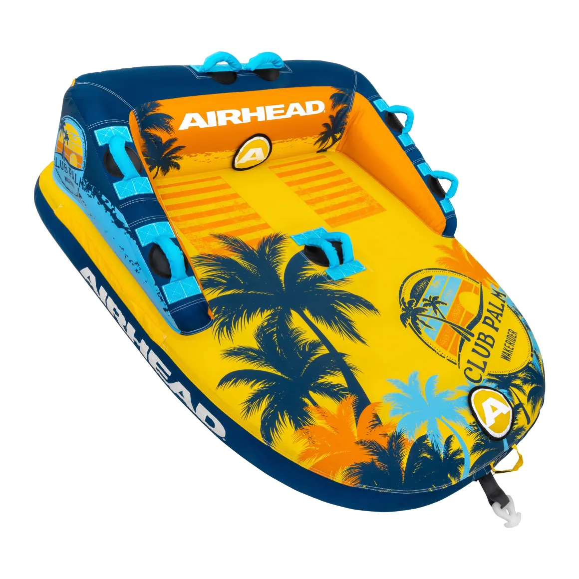 Club Palm | 1-2 Rider Towable Tube for Boating