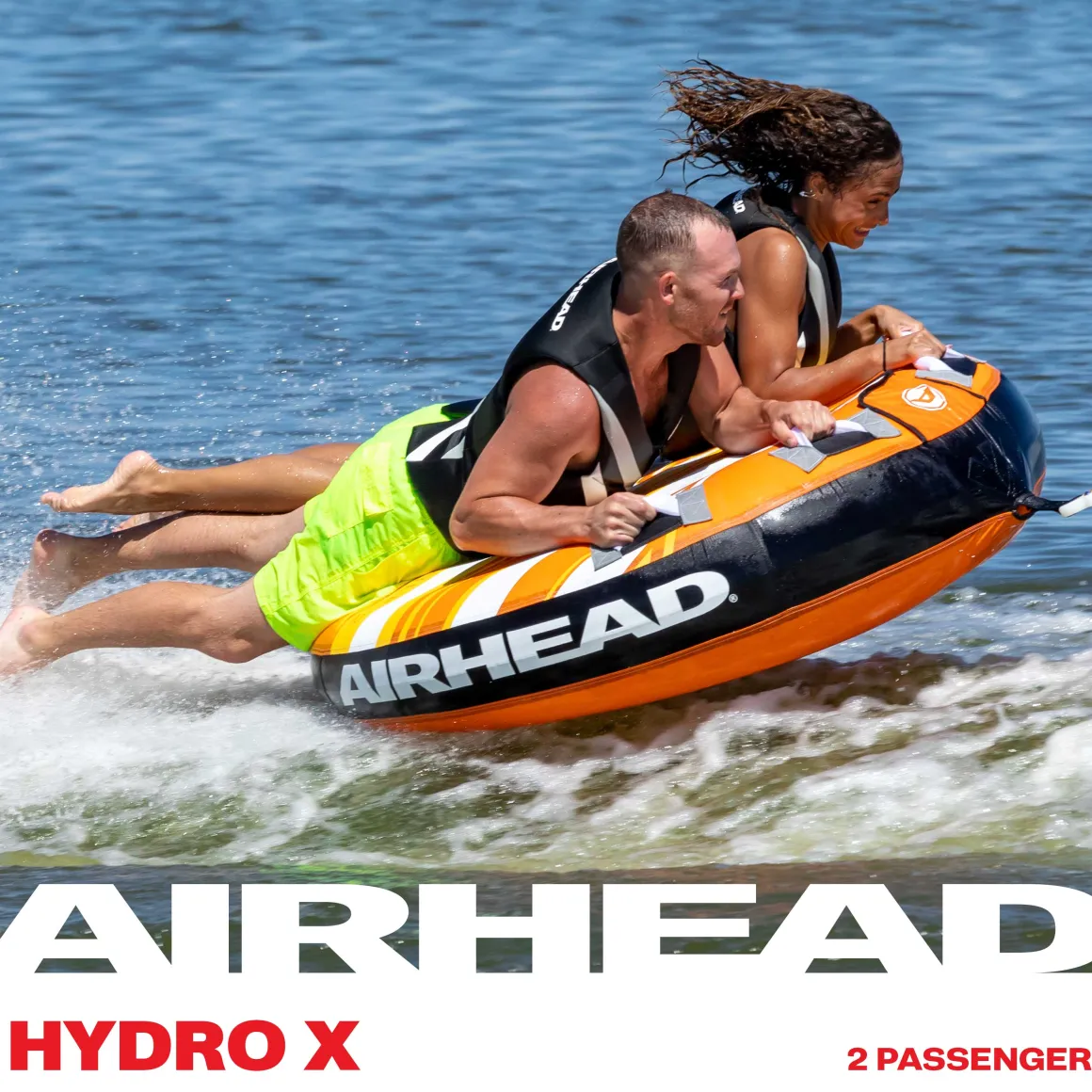 Hydro-X 2 | 1-2 Rider Towable Tube for Boating *Walmart Exclusive*