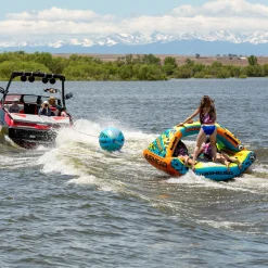Orb Booster Ball | Towable Tube Rope for Boating - 60 ft.