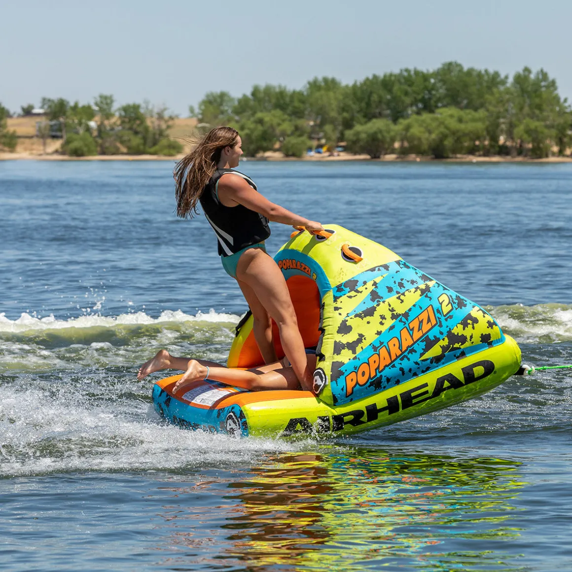 Poparazzi 2 | 1-2 Rider Towable Tube for Boating