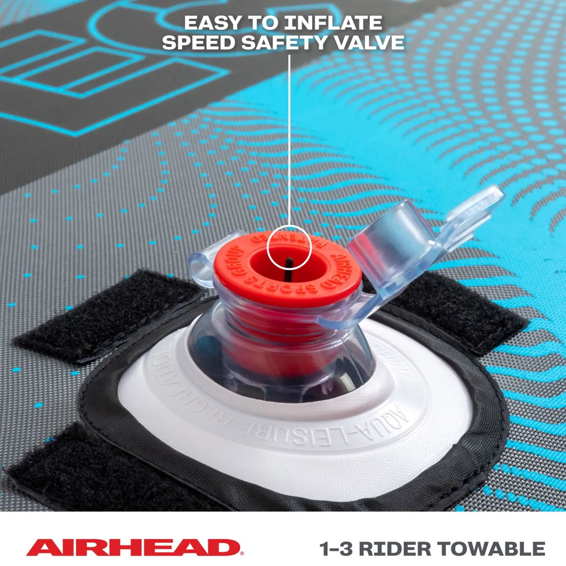 Ripple Effect 3 | 1-3 Rider Towable Tube for Boating
