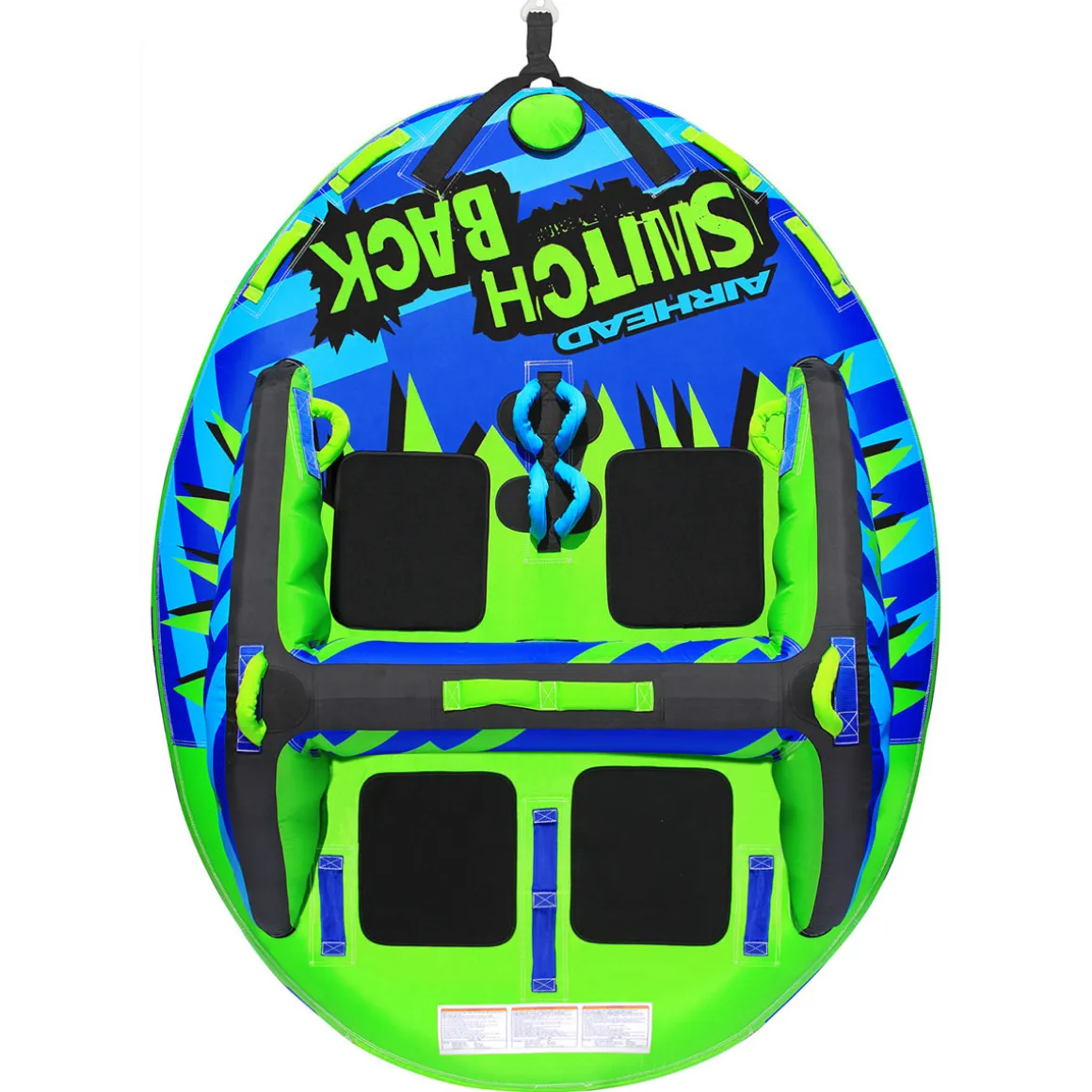 Switch Back 4 | 1-4 Rider Towable Tube for Boating