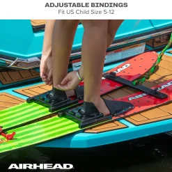 Watermelon Trainer Water Skis - 48